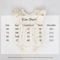Cherry Girls Bow Jumpsuit