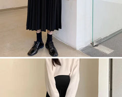 A-Line Casual Maternity Skirt