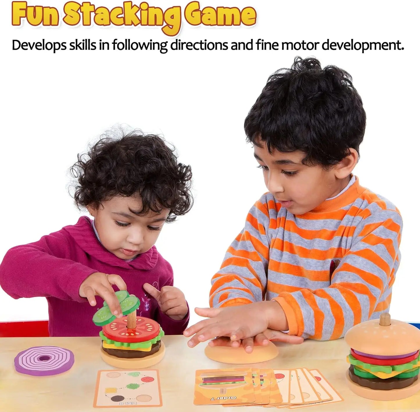 Sandwich Stacking Toys