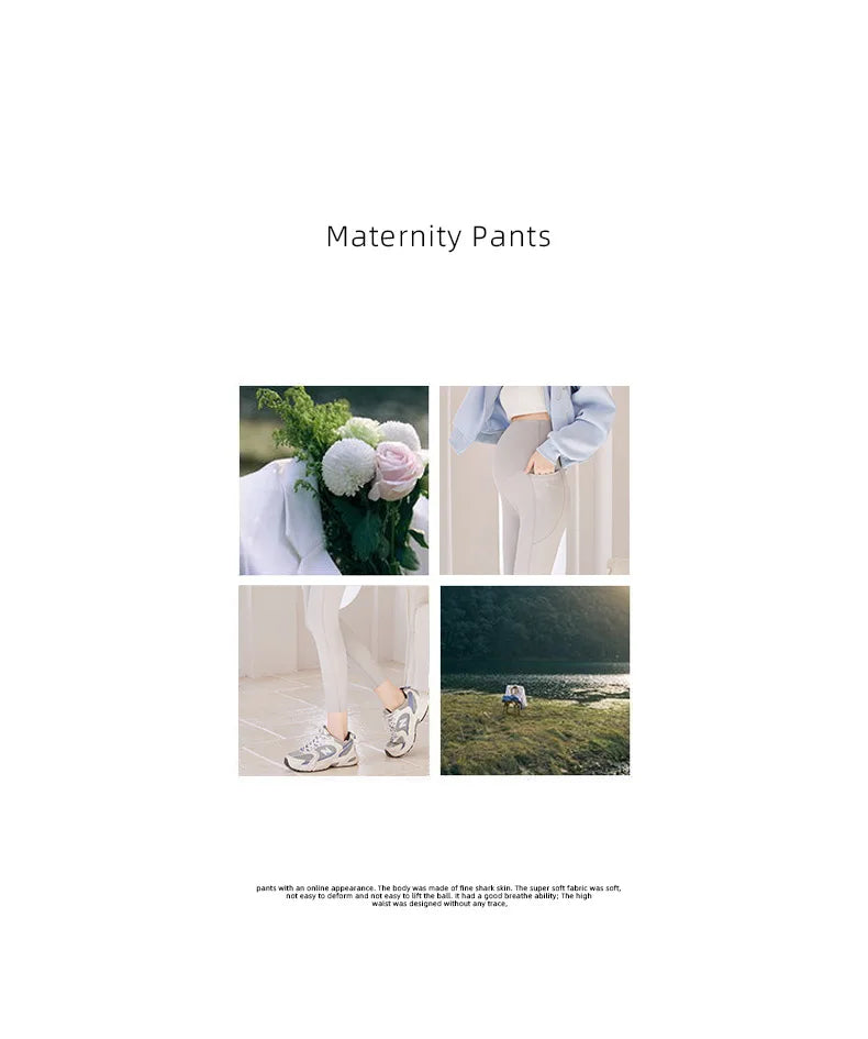 Pregnant Woman Adjustable Leggings