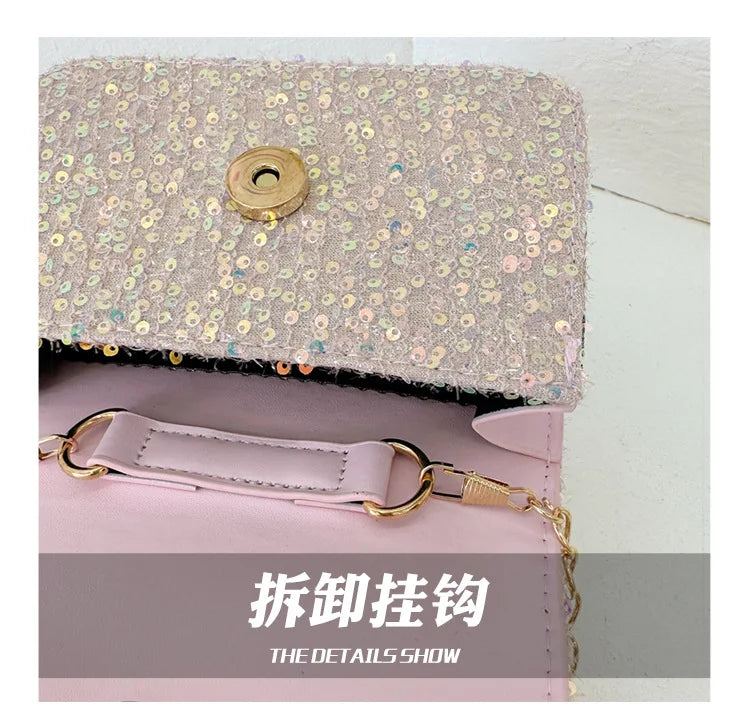 Pearl Beaded Shoulder Bag