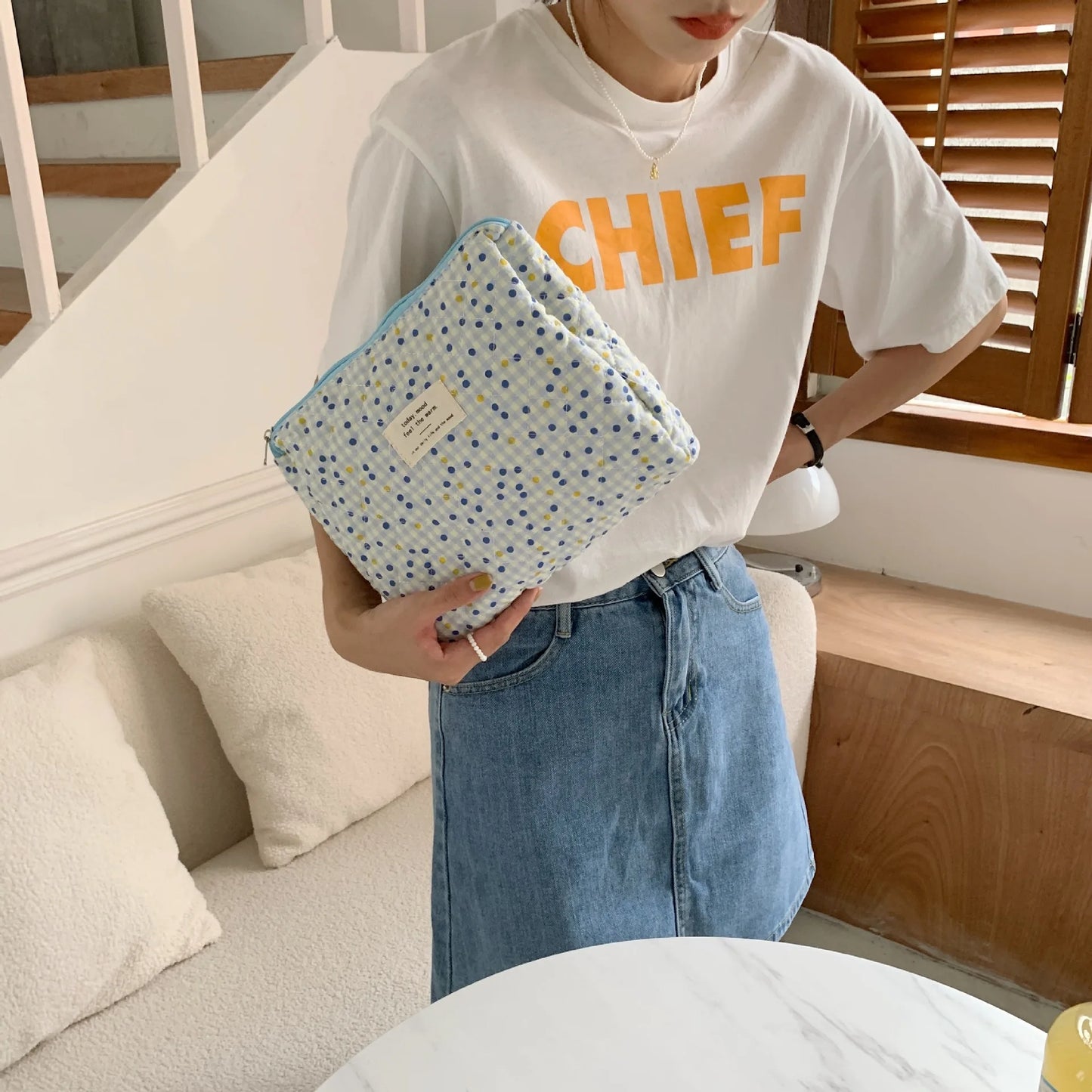 Cartoon Print Nappy Bag