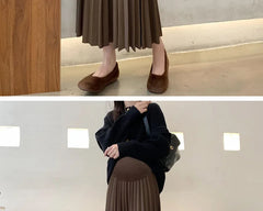 A-Line Casual Maternity Skirt
