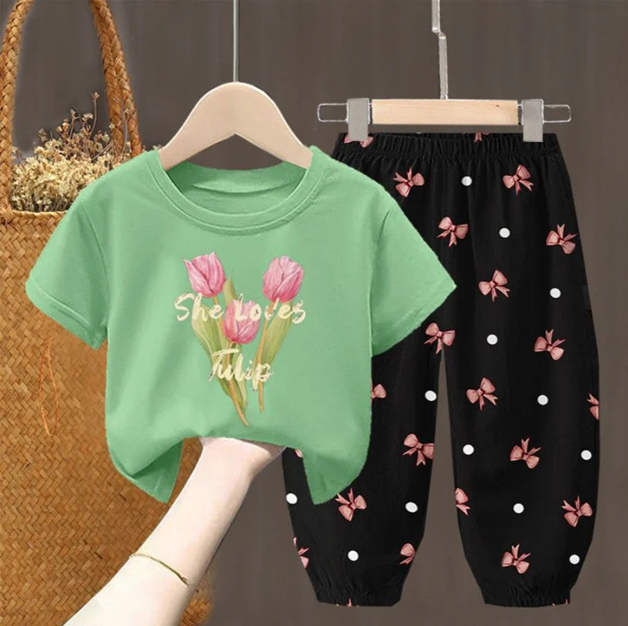 Girls Kids Toddler Clothes Cute Fashion - PAMU8