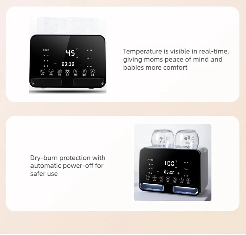 Smart Milk Warmer Baby Bottle