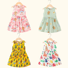 Girls Floral Summer Dress