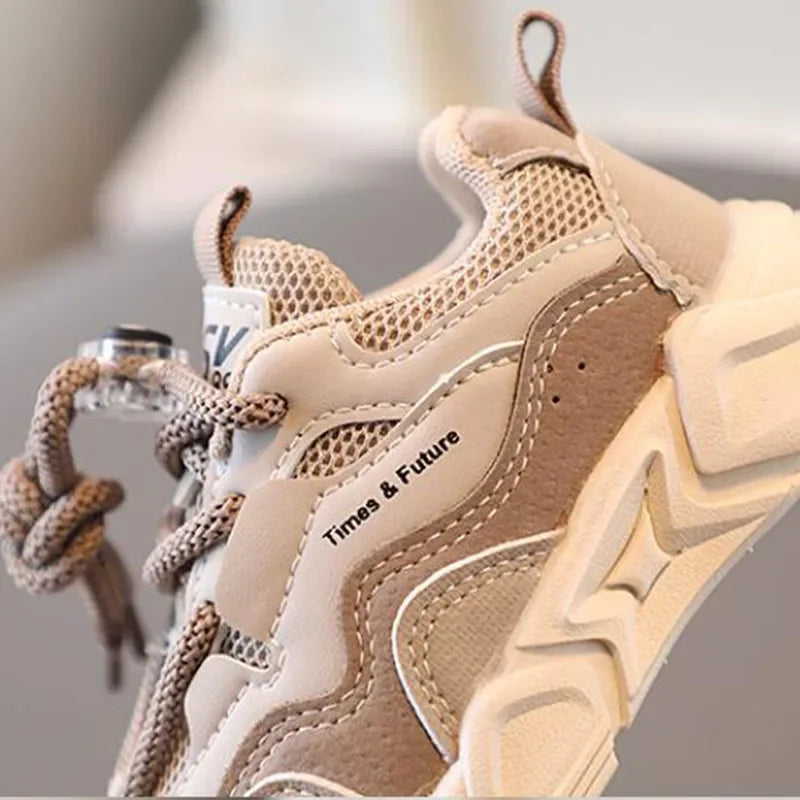 Spring Mesh Breathable Kids Sneakers