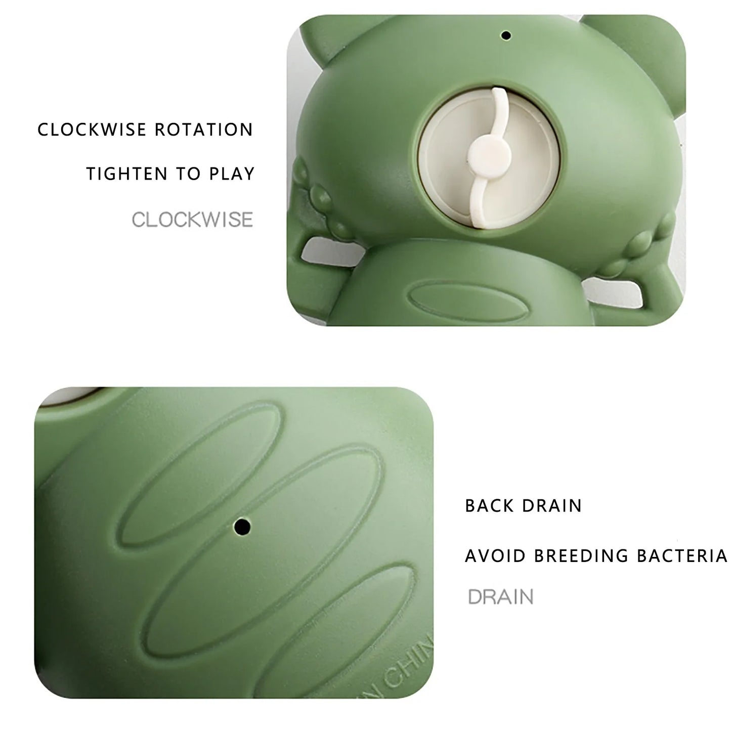 Cute Frogs Clockwork Baby Toy