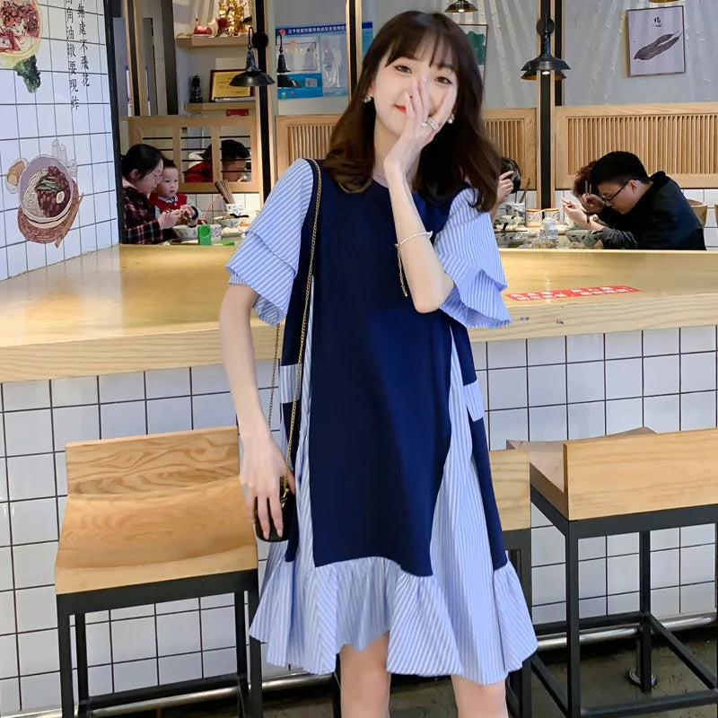 Fashion New Casual Maternity Dress