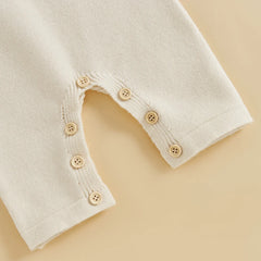 Baby Suspender Knit Pants