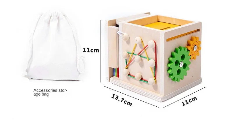 Permanence Box Carrots Child Wooden Toys - PAMU8