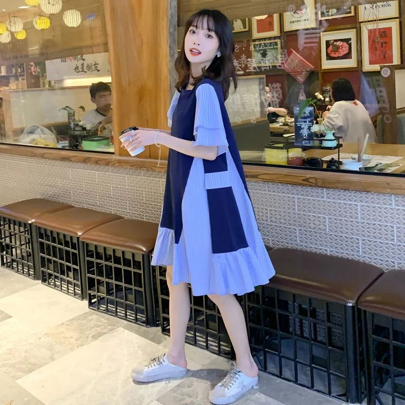 Fashion New Casual Maternity Dress