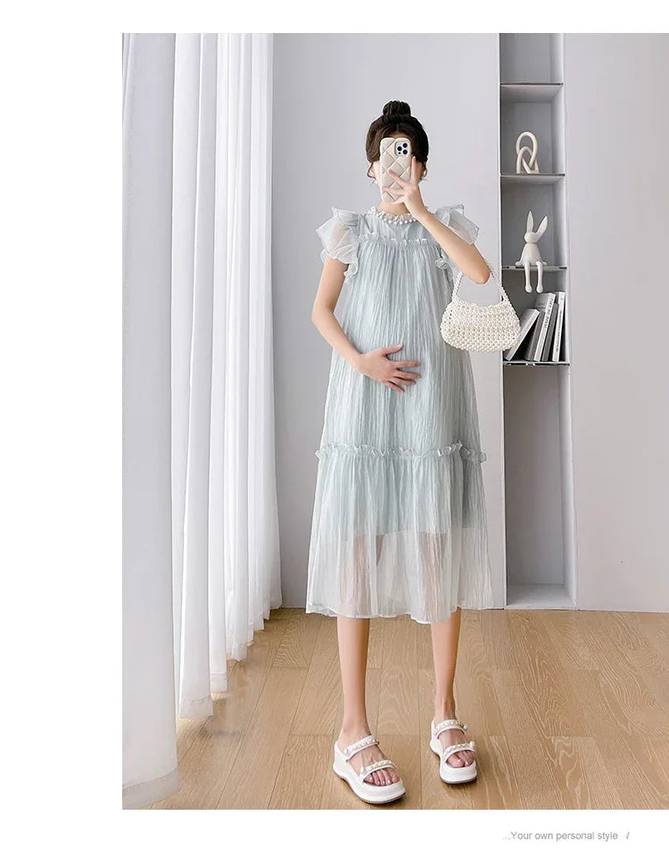 Pregnant Women's A-line Dress