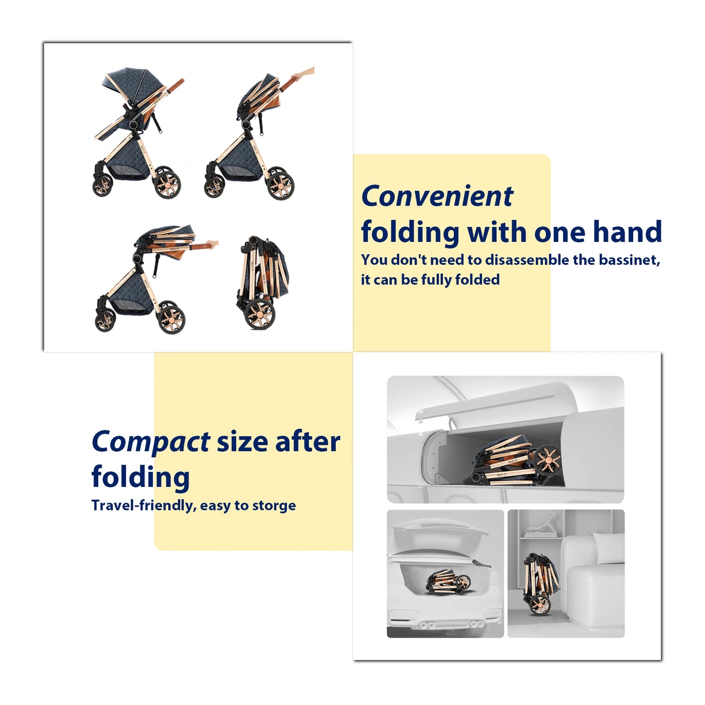 Lightweight Baby Stroller