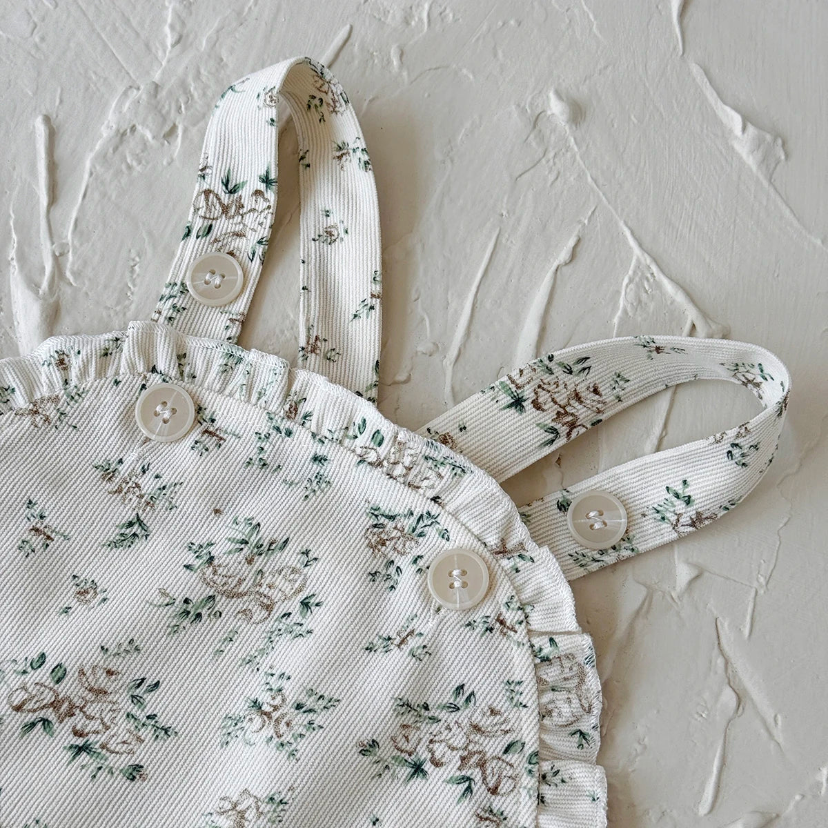Ruffled Floral Print Dress