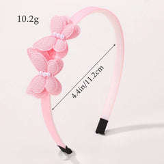 Girls' Butterfly Pearl Headbands, 4-Piece Set
