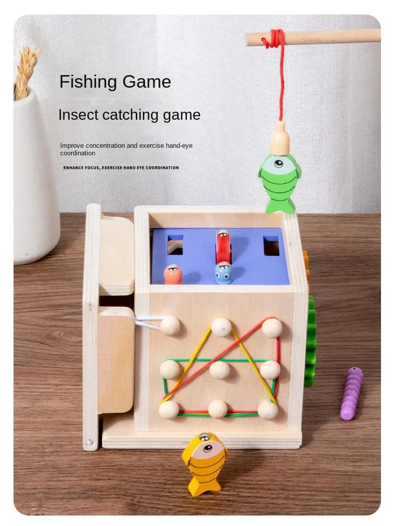 Permanence Box Carrots Child Wooden Toys - PAMU8