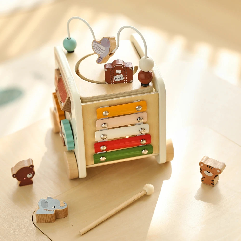 Baby Wooden Block Mix Toys