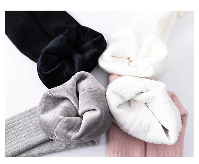 Winter Velvet Warm Girl Tights