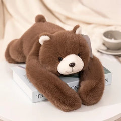 Weighted Long-Arm Plush Animal Pillow for Kids