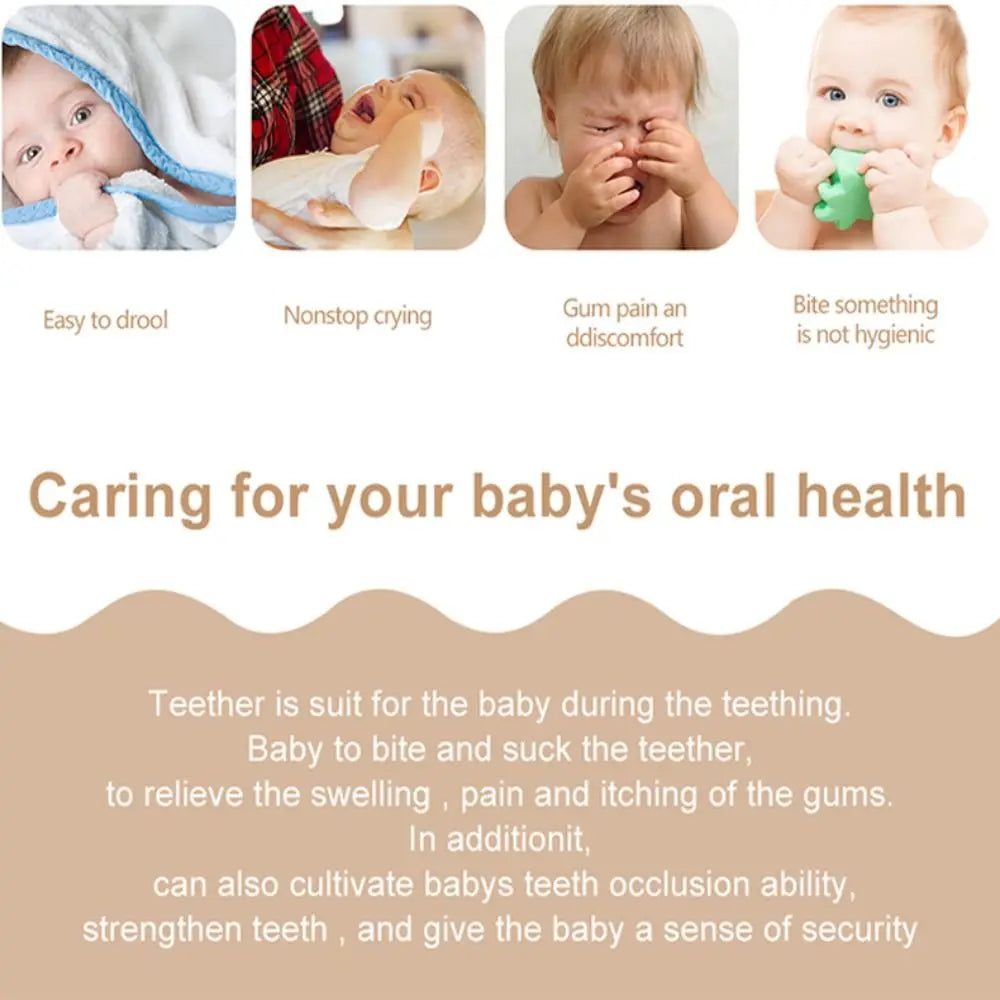 Wood Baby Pacifier Chain - PAMU8