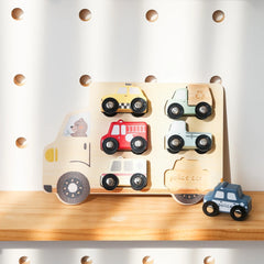 Wooden Animal Puzzles Baby Toys