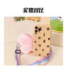 Butterfly Crossbody Bag for Toddlers