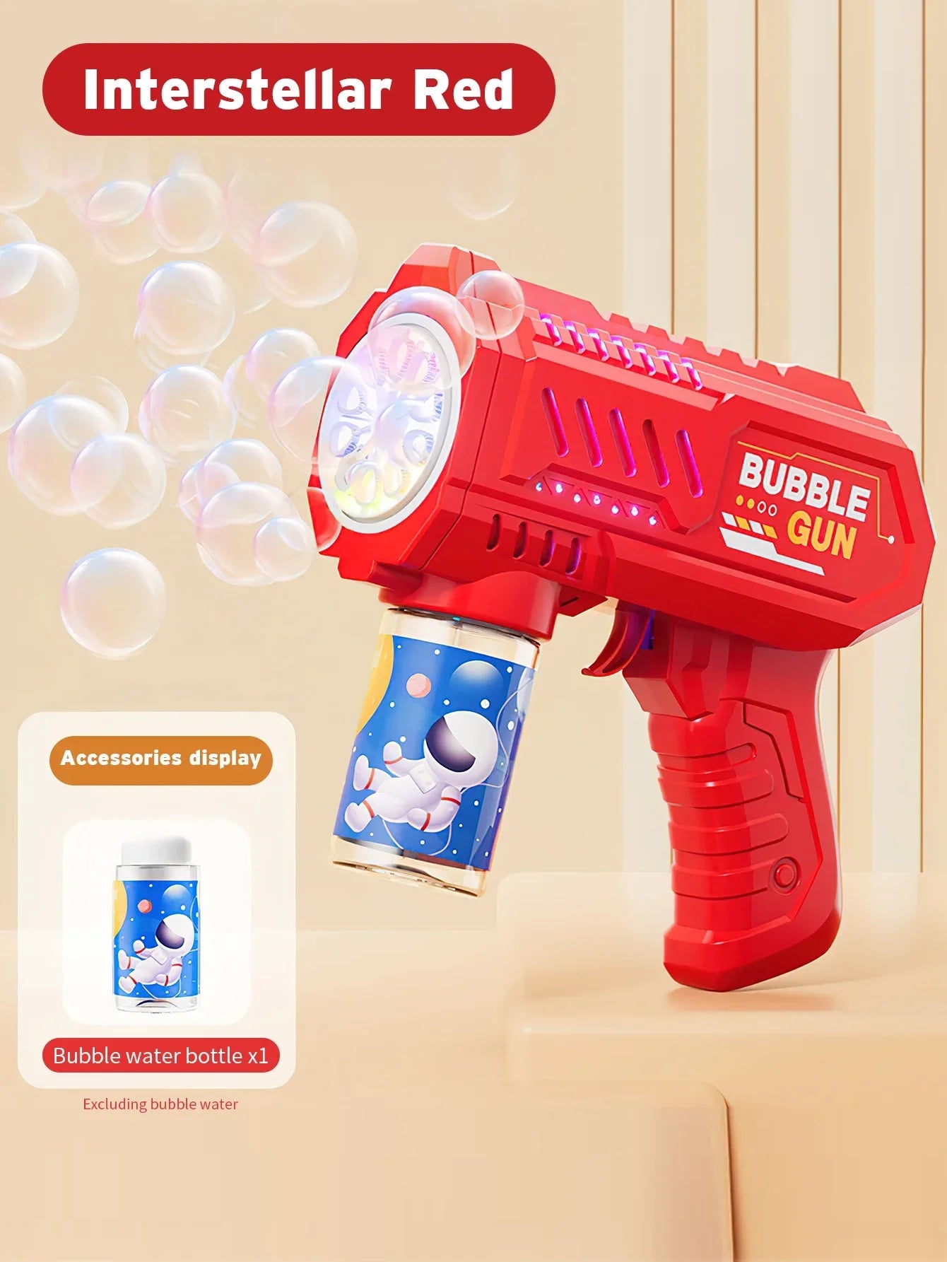Bubble Gun Rocket Bubbles Machine