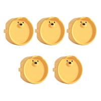 Yellow 5pcs