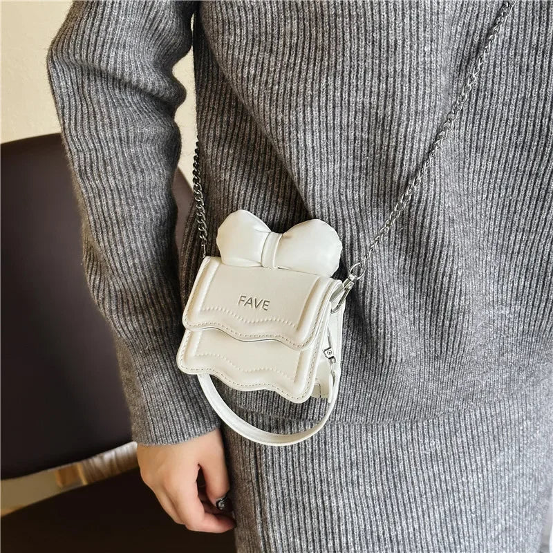 Sweet Bow Shoulder Bags
