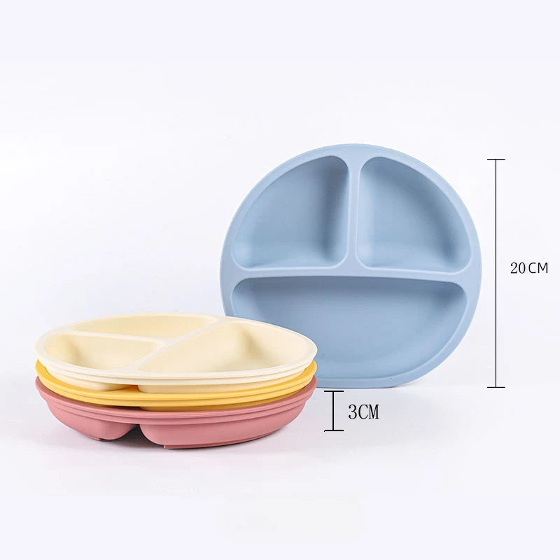 BPA Free Silicone Baby Plate - PAMU8