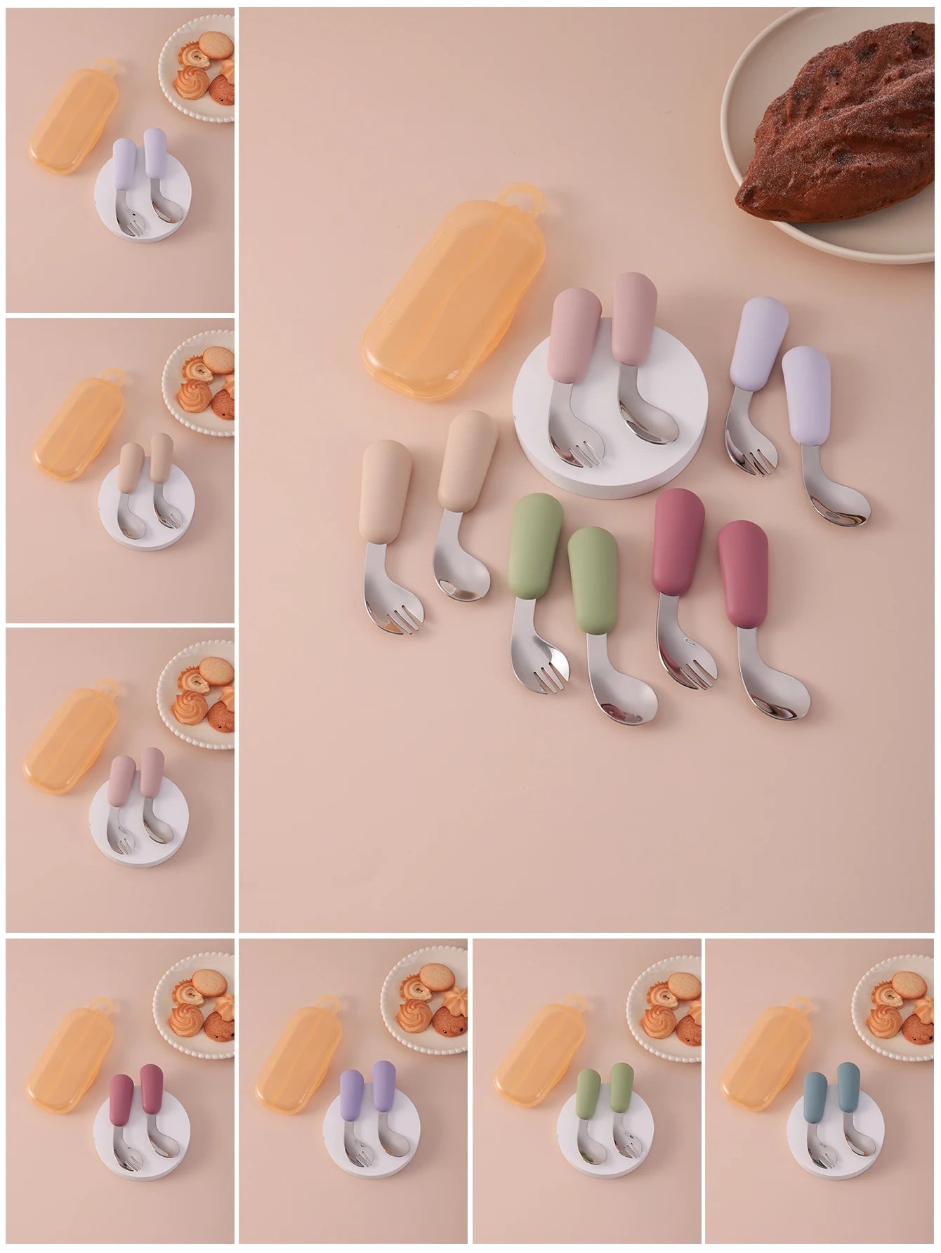 2PCS Spoon Fork Set