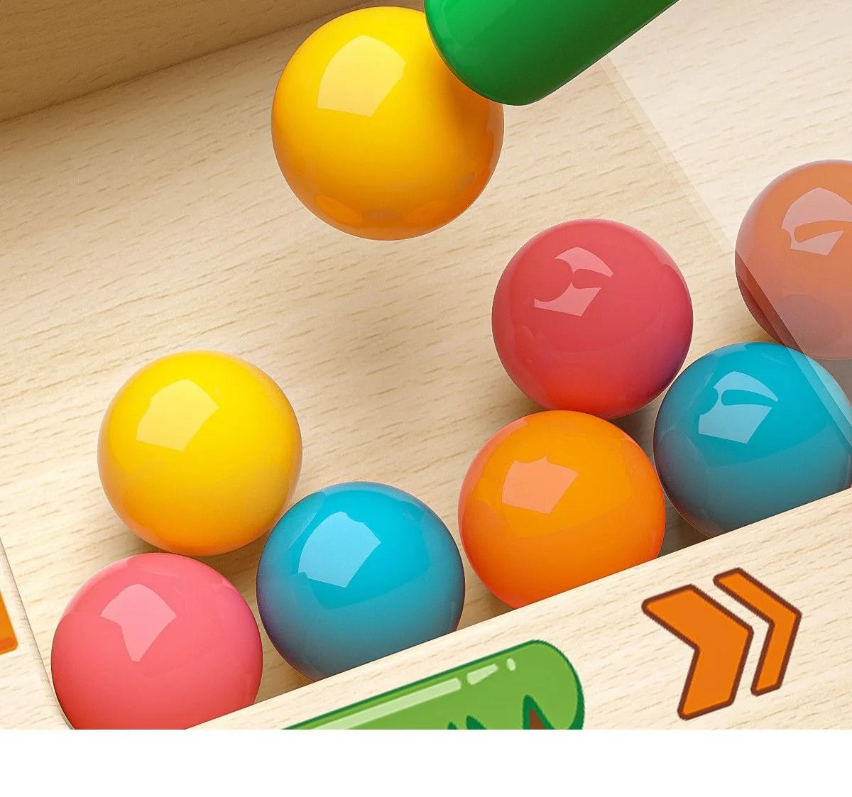 Magnetic Color and No. Maze Toys
