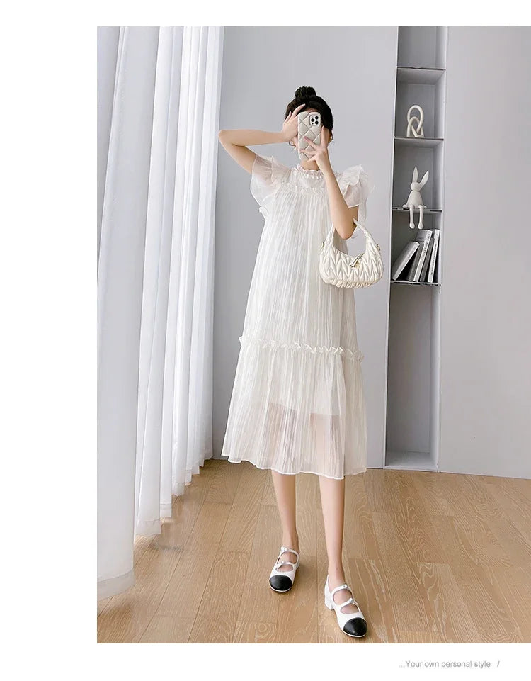 Pregnant Women's A-line Dress