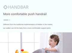 Baby Walker with Music Handle | Foldable Musical Walker