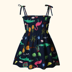 Children Summer Sling Dress