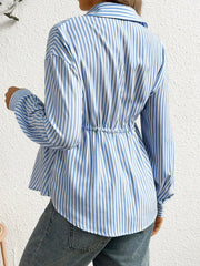 Casual Pregnant Women Striped Shirt