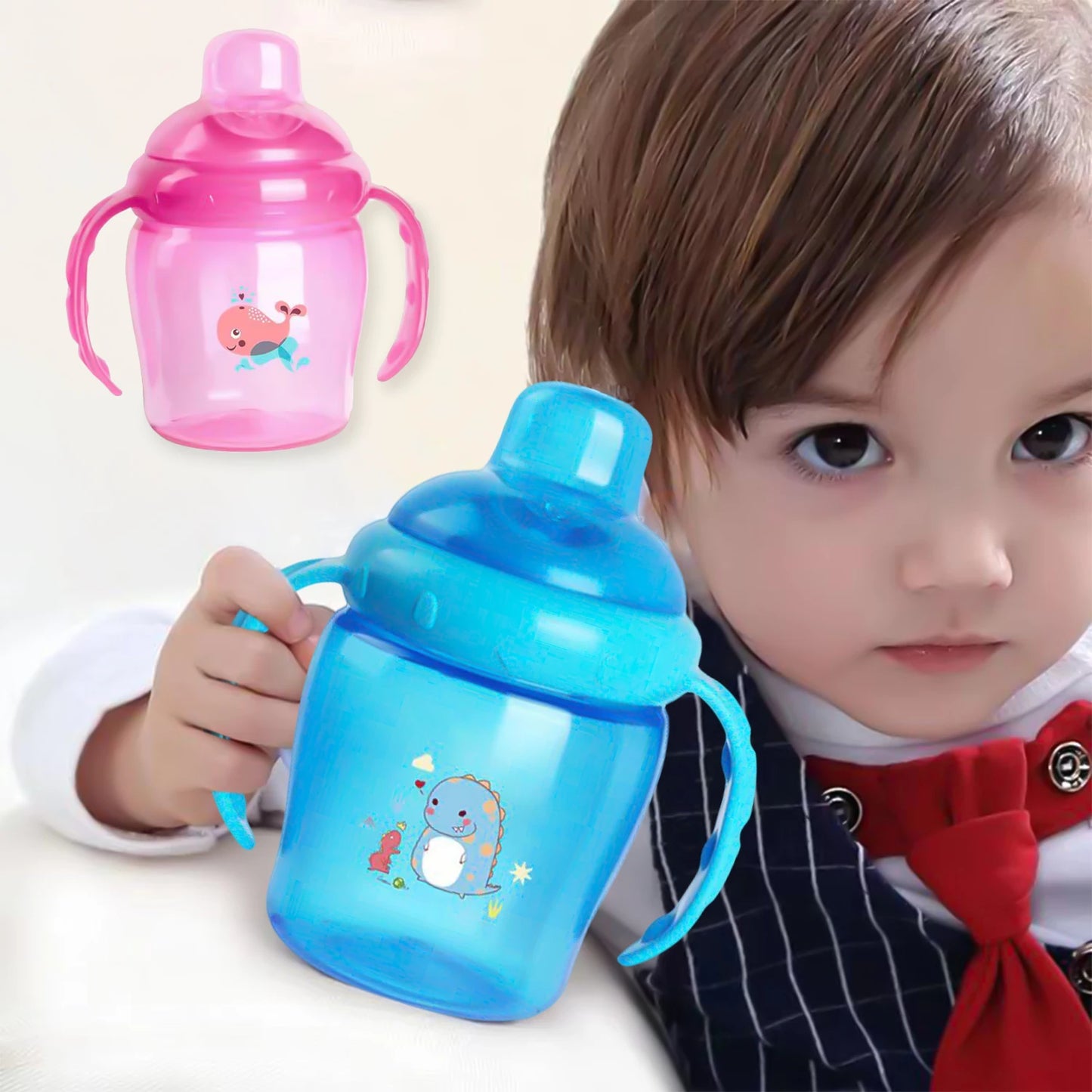 Ultra-wide baby drinking cup
