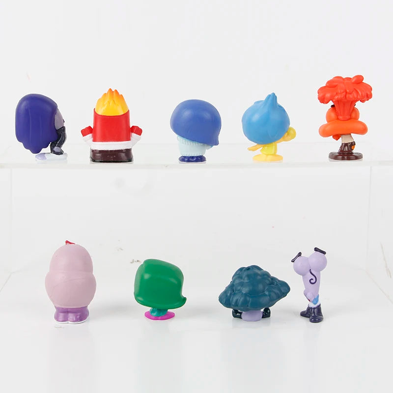 9pcs Doll Cartoon Action Toy