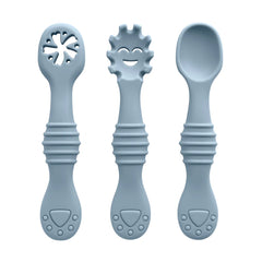Baby Feeding Spoons, 3-Piece Toddler Utensil Set