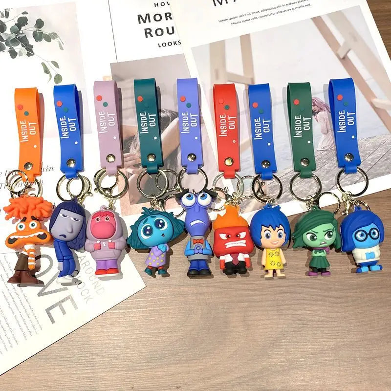 New Inside Out 2 Keychain Toy