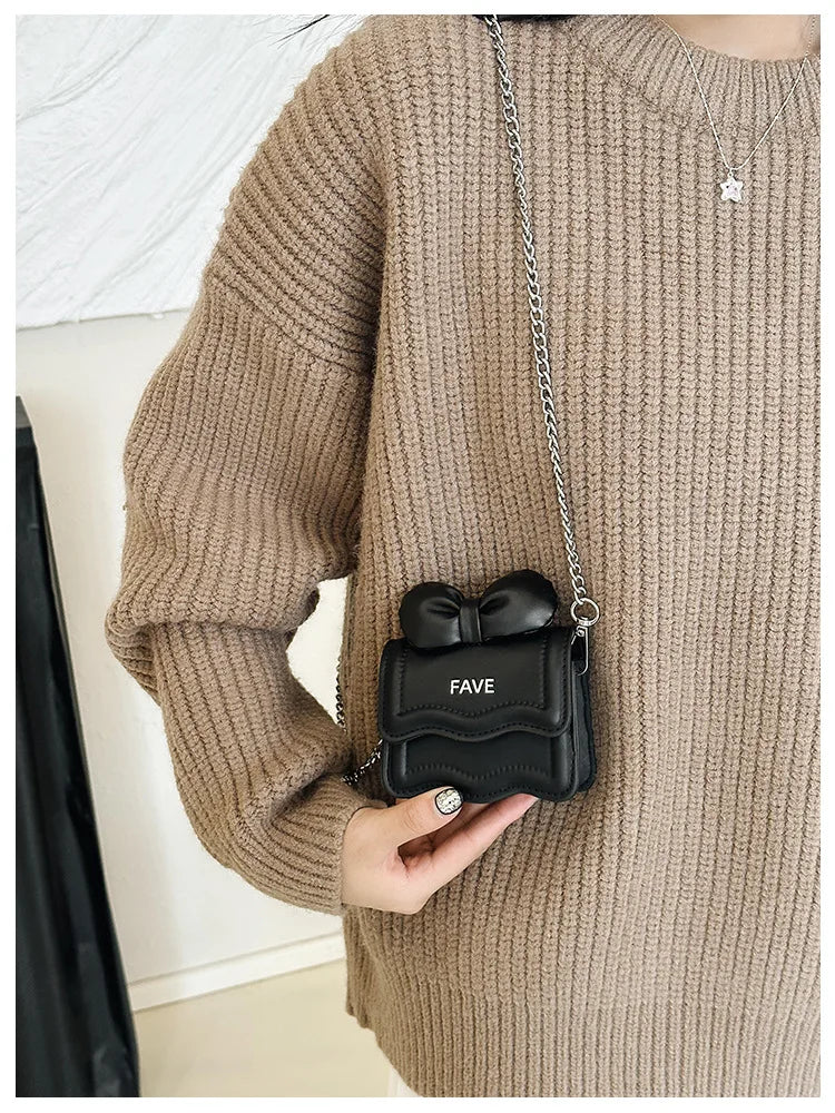 Sweet Bow Shoulder Bags