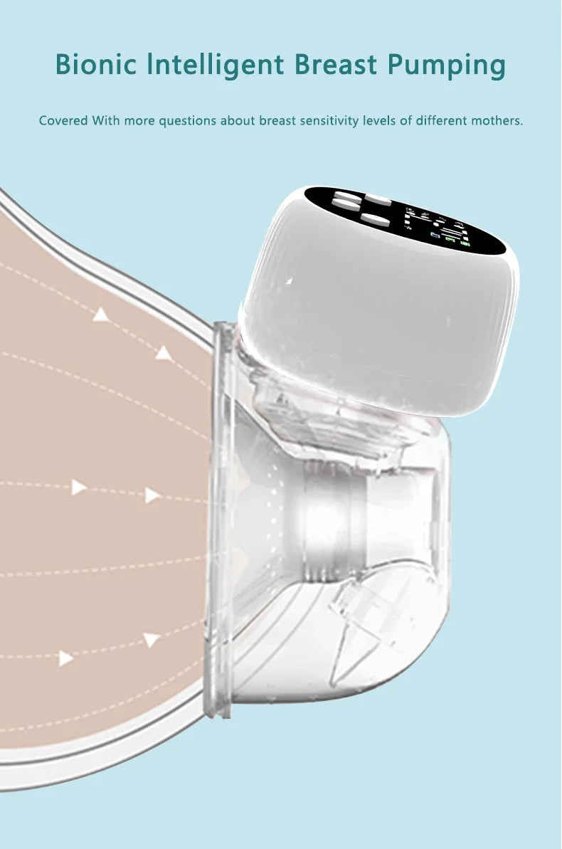 Rechargeable Breast Milk Collector
