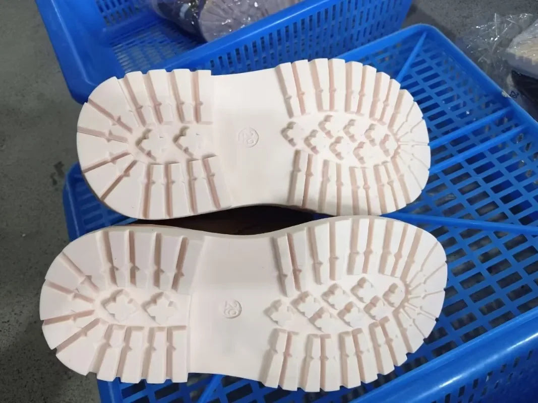 2 Style Plush Kids Winter Boots