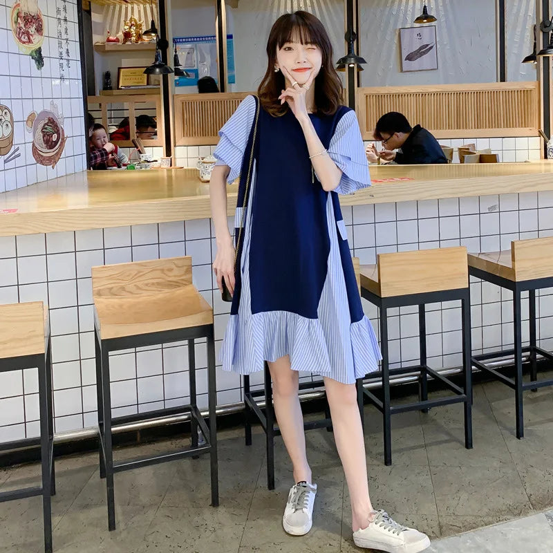 Fashion New Casual Maternity Dress