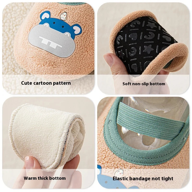 2025 Kids Socks Anti-Slip Booties