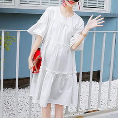 Cotton Chiffon Maternity Dress