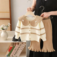 beige pants set