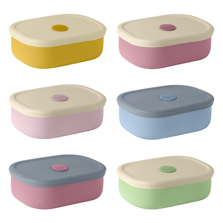 1PCS Baby Feeding Lunch Box With Compartments