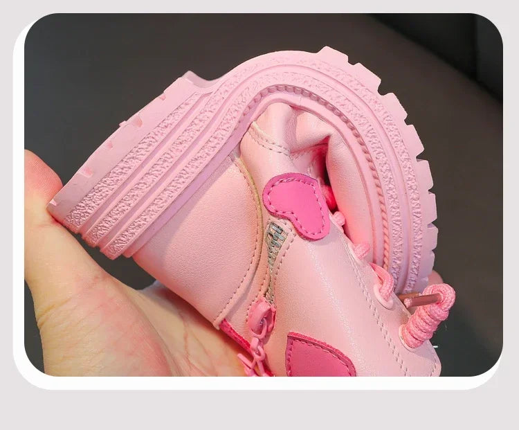 Girls Snow Furry Ankle Boots
